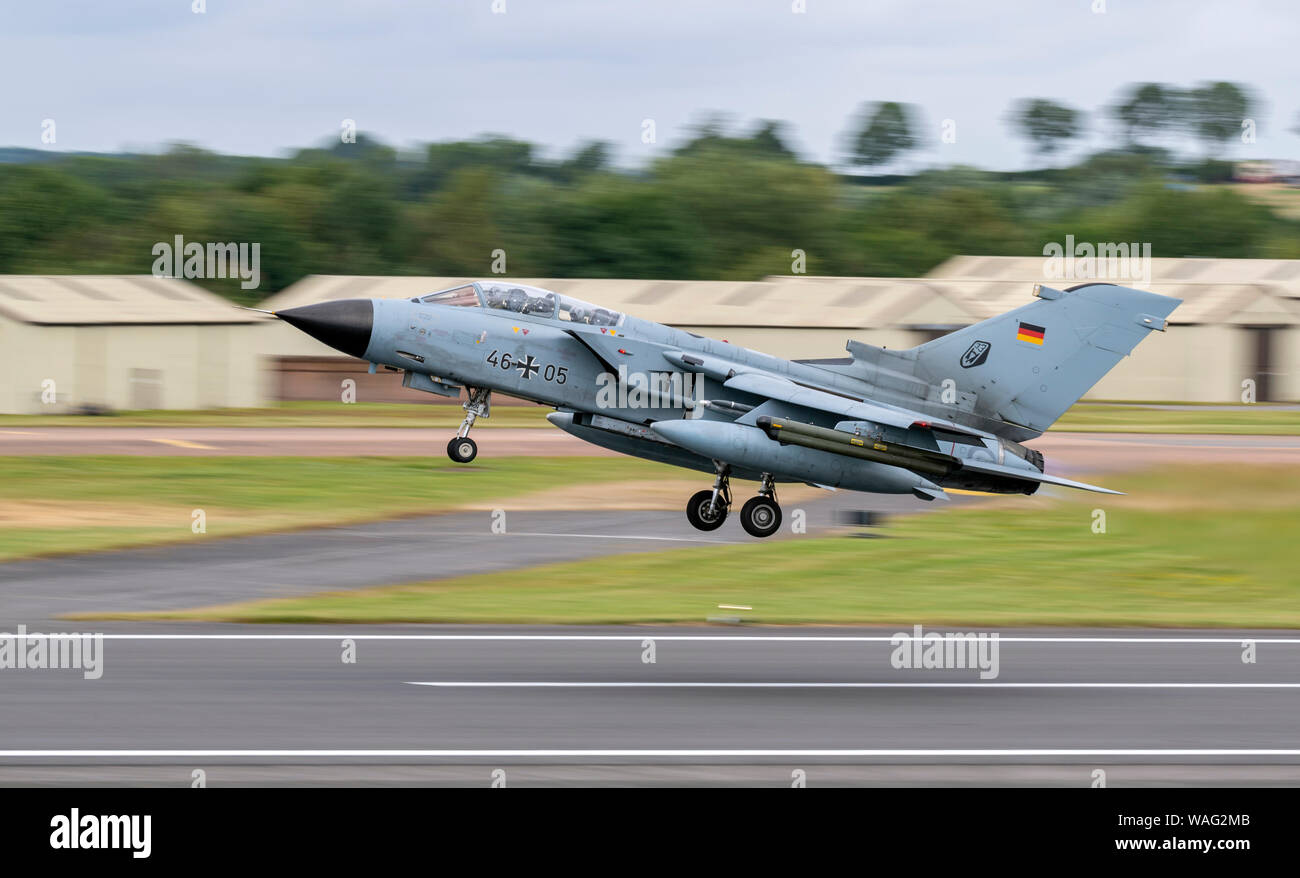 German Air Force Tornado der Royal International Air Tattoo 2019 Stockfoto