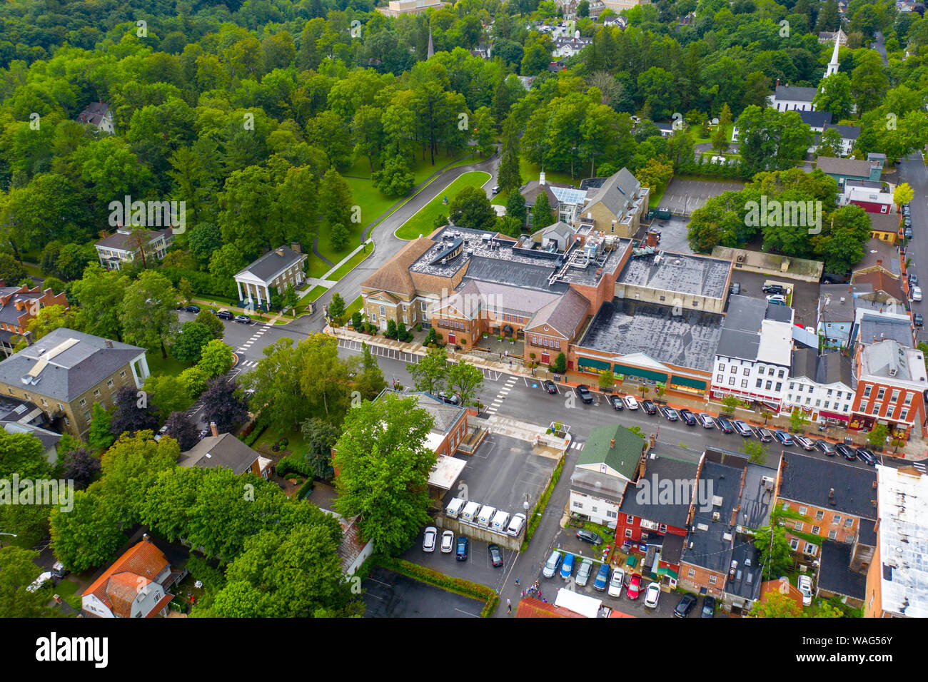 National Baseball Hall of Fame and Museum, Cooperstown, New York, USA Stockfoto