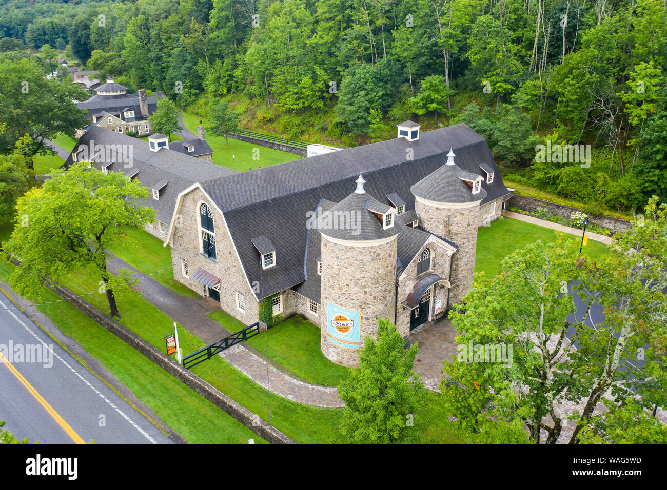 Farmers' Museum, Cooperstown, NY, USA Stockfoto