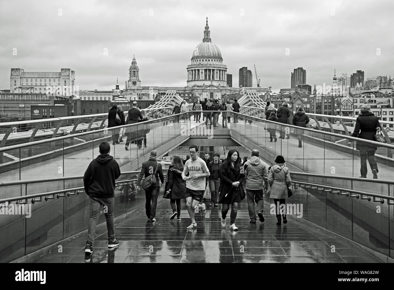 Geschäftige London Stockfoto