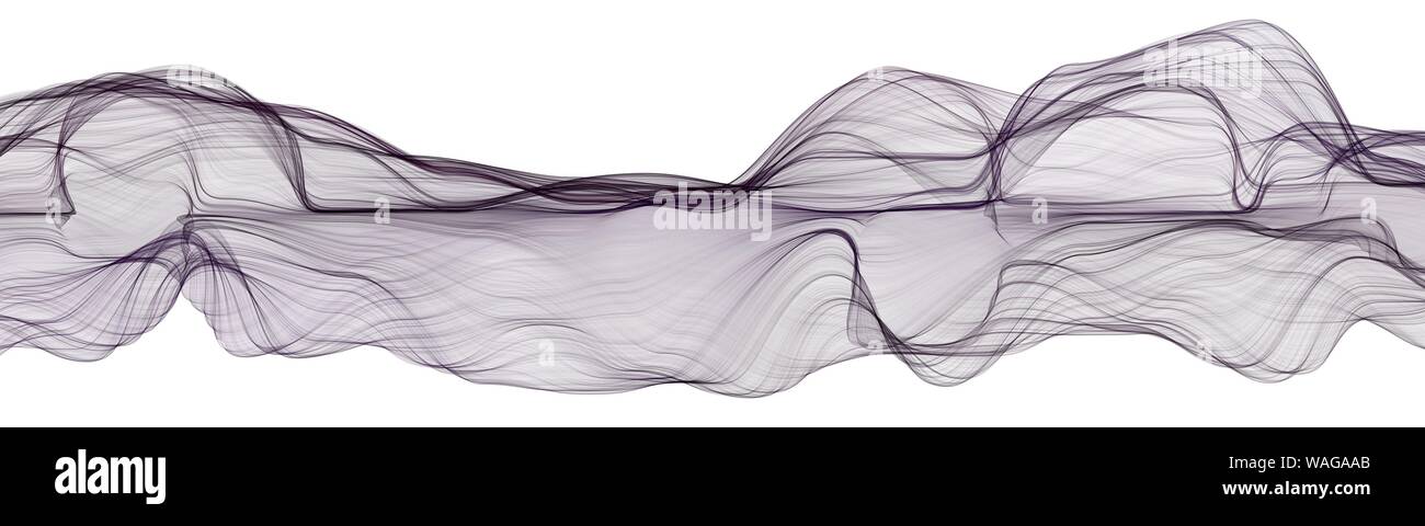 Abstrakte Welle bunten Hintergrund. Schwungvolle Linien. Kreative Grafik Design. Dekorative fractal Stil. Stockfoto