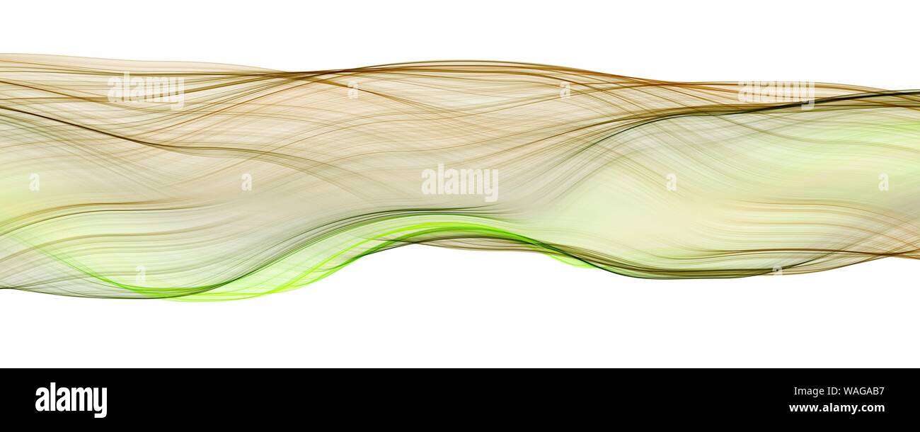 Abstrakte Welle bunten Hintergrund. Schwungvolle Linien. Kreative Grafik Design. Dekorative fractal Stil. Stockfoto