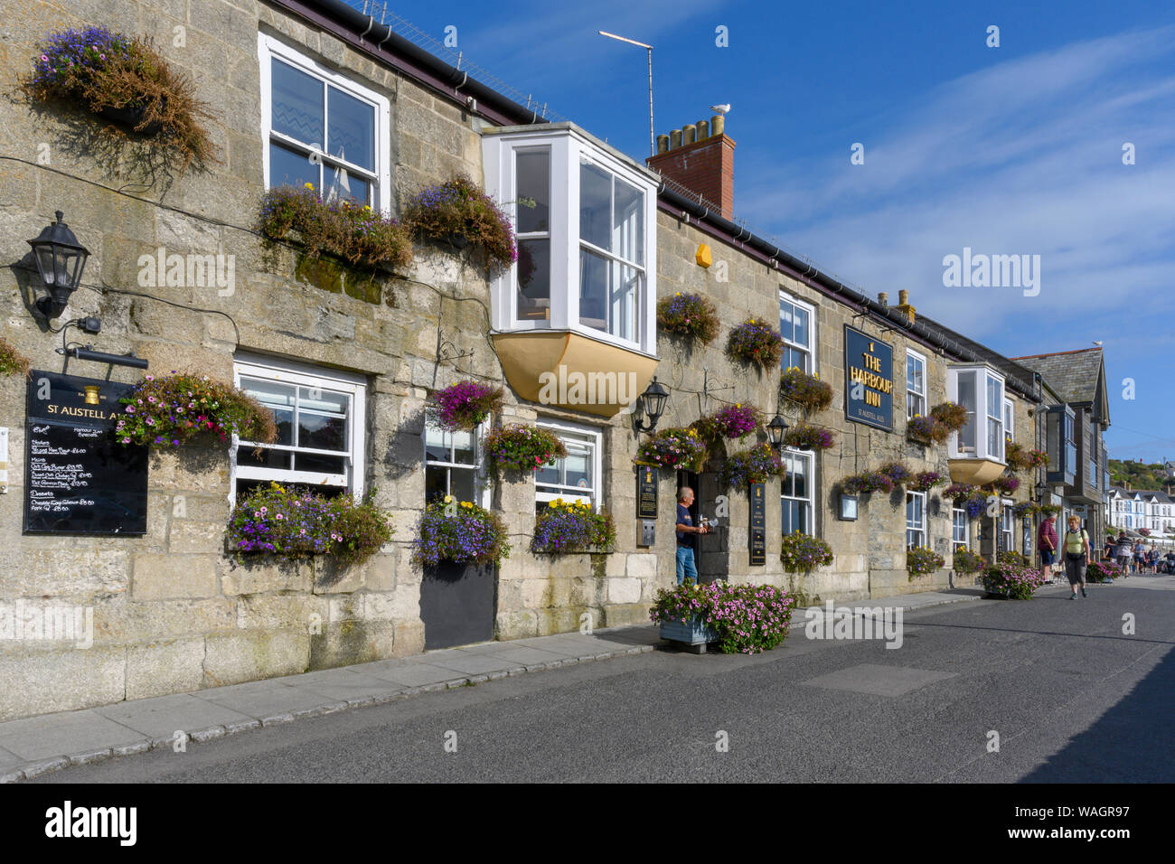 Harbour Inn - Public House - Commercial Road, Camborne, Cornwall, England, Großbritannien Stockfoto