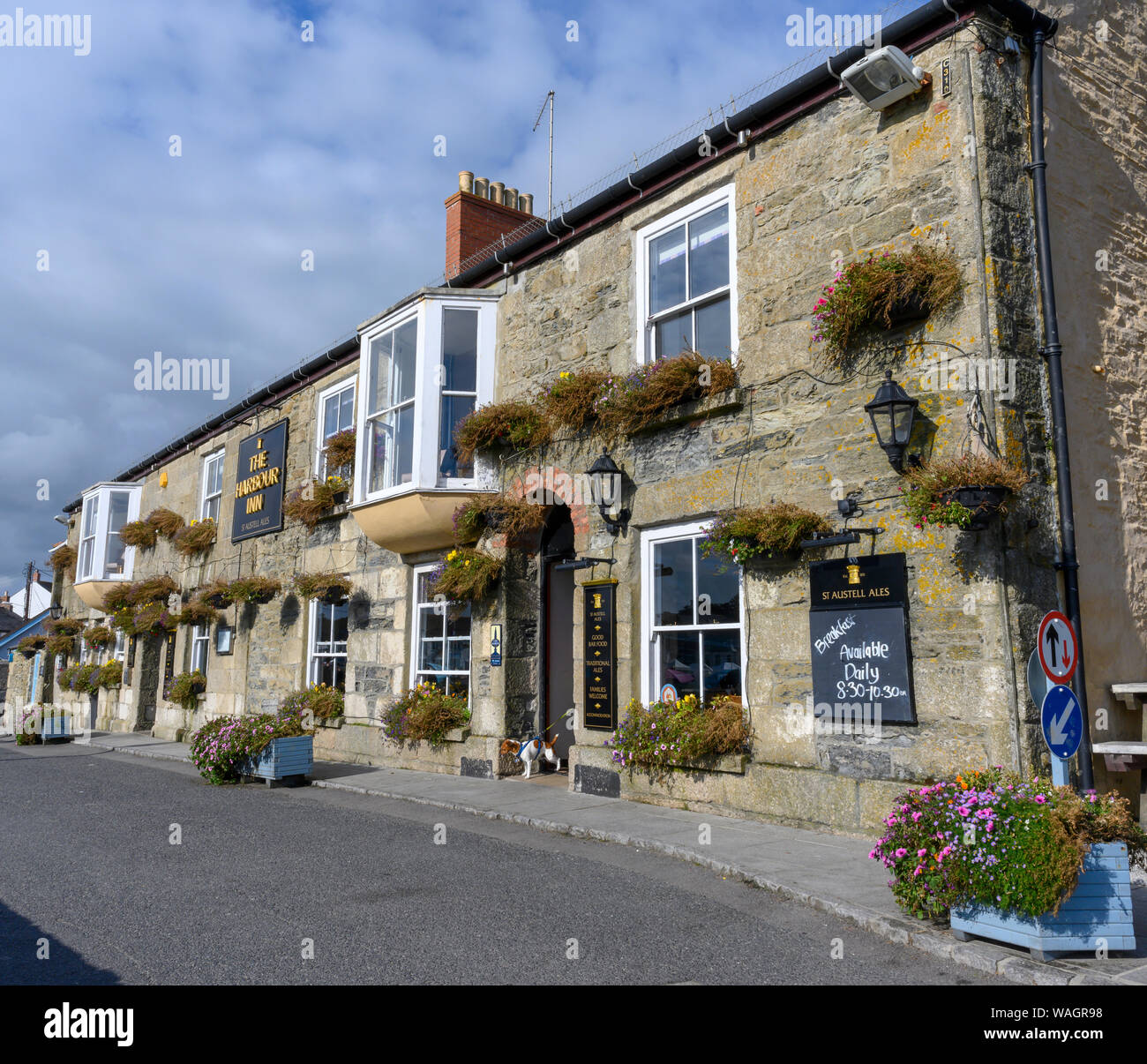 Harbour Inn - Public House - Commercial Road, Camborne, Cornwall, England, Großbritannien Stockfoto