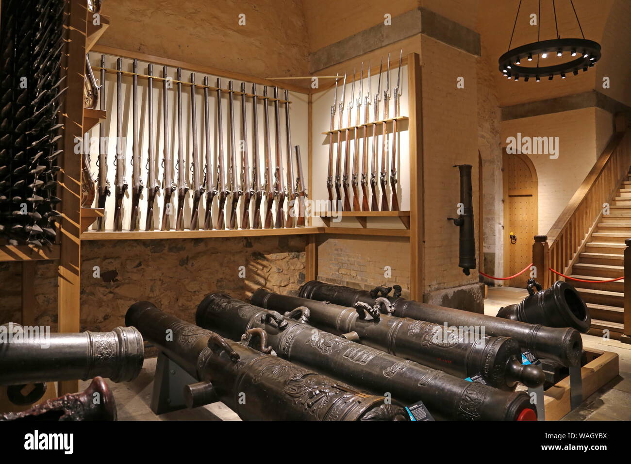 Royal Armouries Sammlung, White Tower, Tower of London, London, England, Großbritannien, USA, UK, Europa Stockfoto