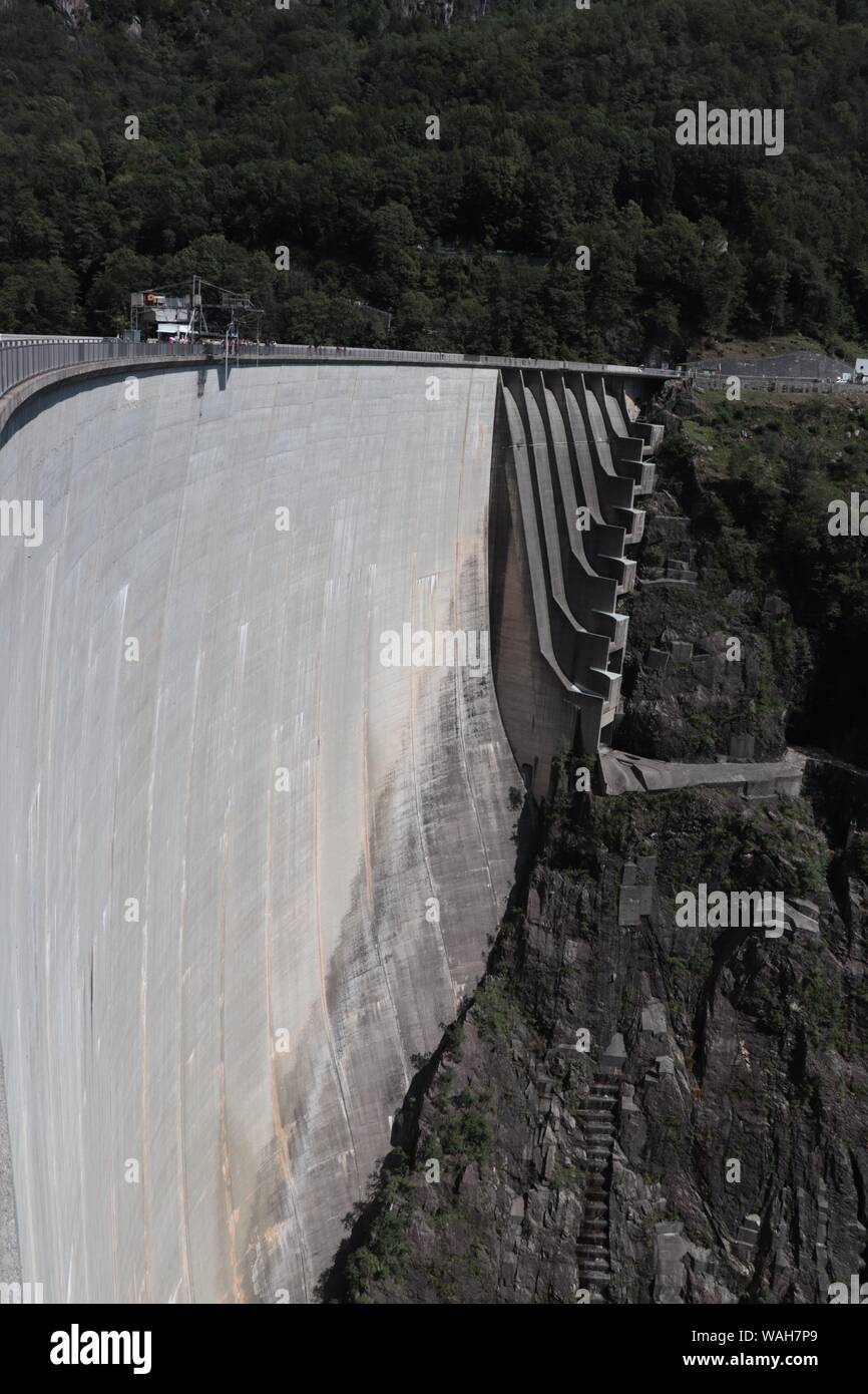 007 Golden Eye Bungee Springen Stockfoto