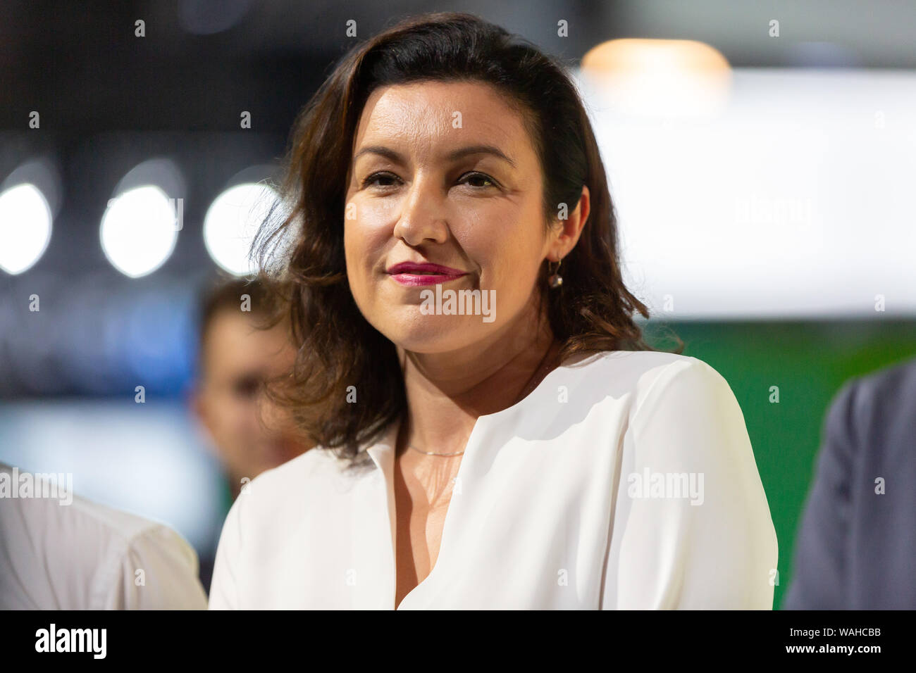 Köln, Deutschland, 20. August 2019 Gamescom: Digitale Staatsminister Dorothee Bär. Stockfoto