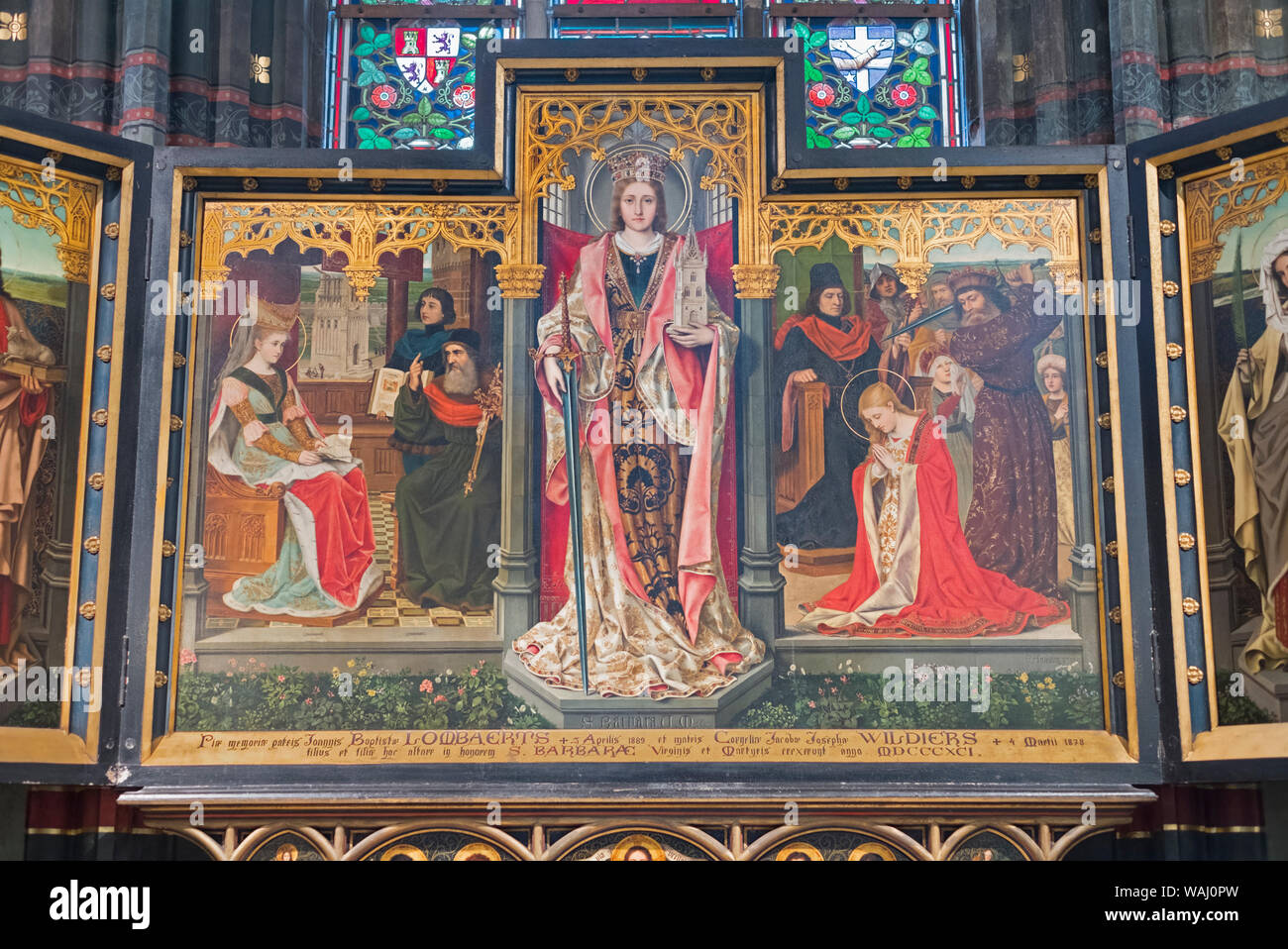 Kathedrale unserer Dame Antwerpen-Belgien Stockfoto