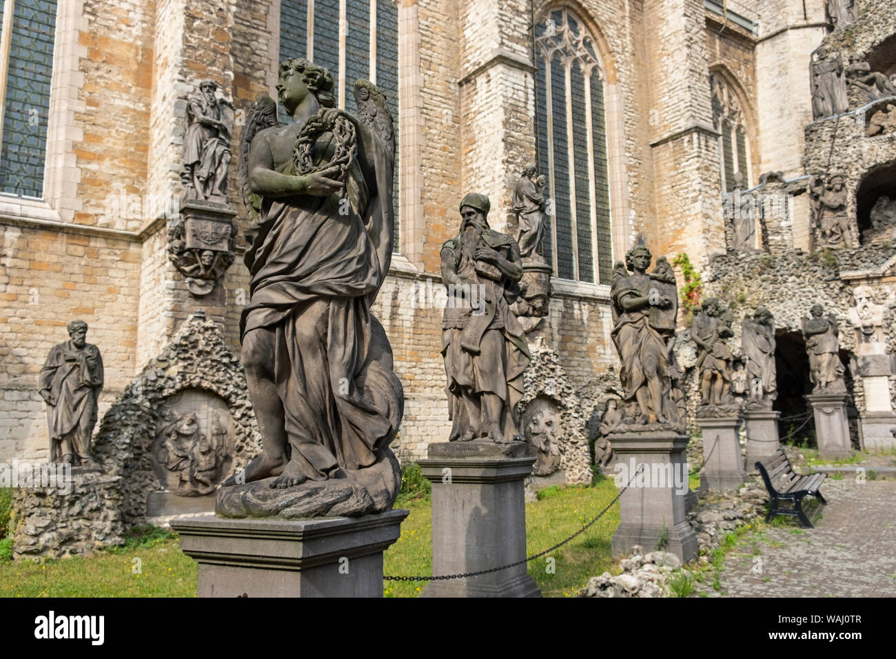 St. Paul's Kirche Antwerpen Belgien Stockfoto