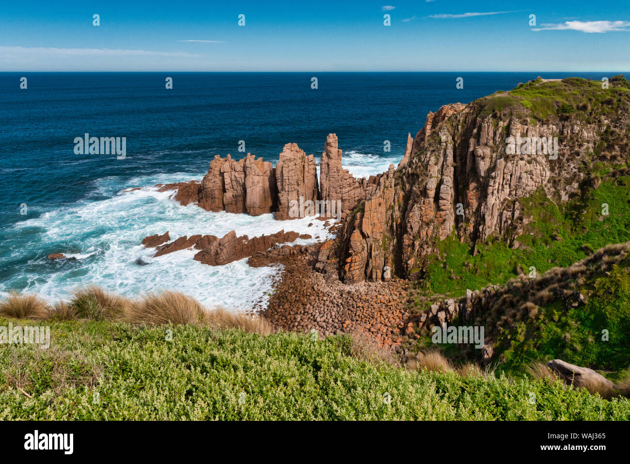 Pinnacles Lookout Stockfoto