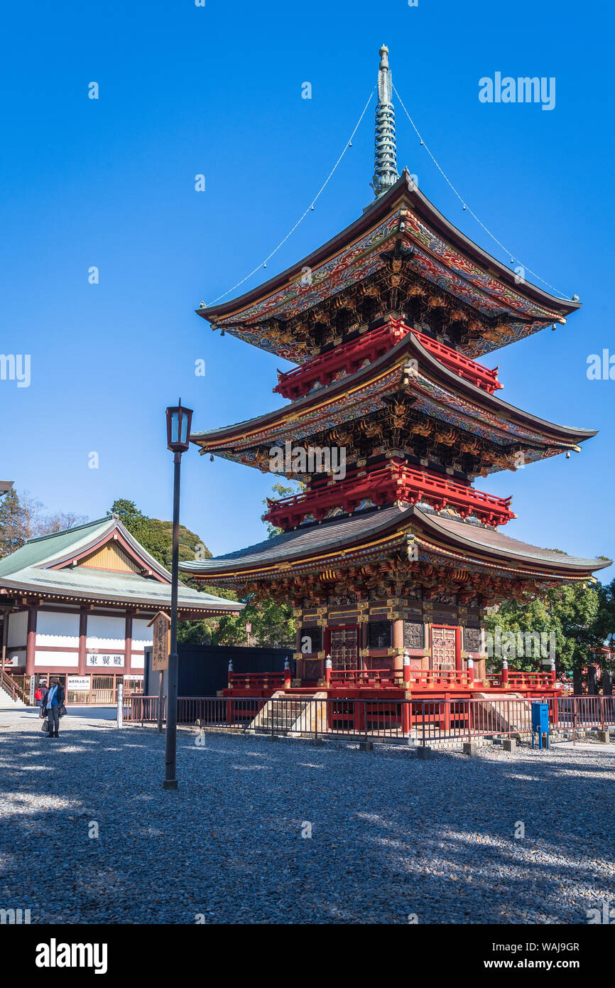 Kleine Tempel als Teil der grösseren Narita Tempel in Japan Stockfoto
