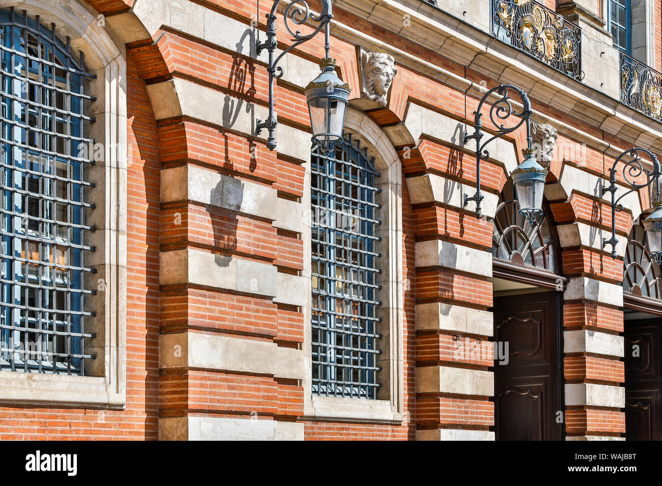 Frankreich, Toulouse. Capitole de Toulouse (Rathaus und Verwaltung) Stockfoto