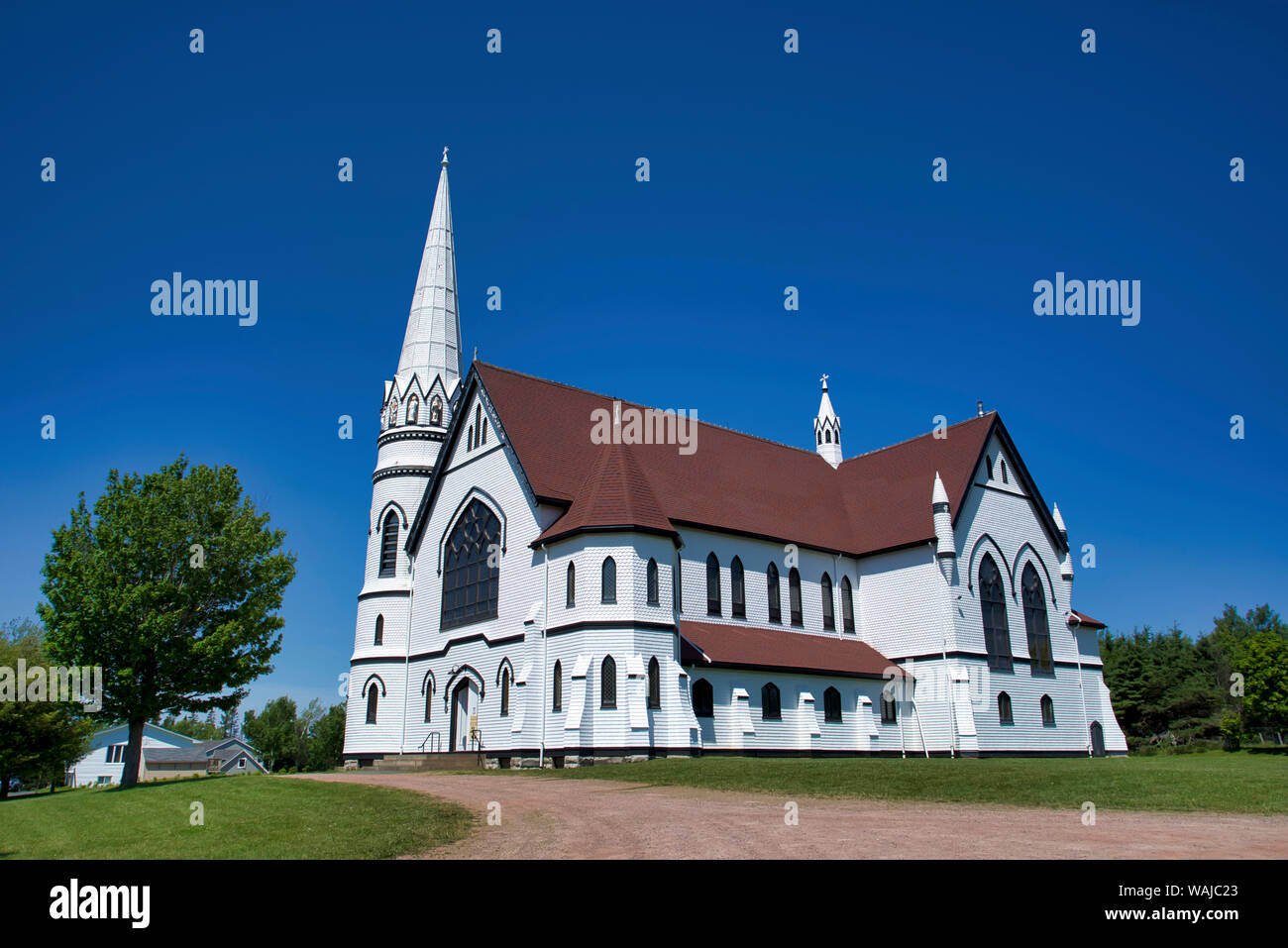 Kanada, Prince Edward Island. Saint Mary's Church in Indian River. (Redaktionelle nur verwenden) Stockfoto