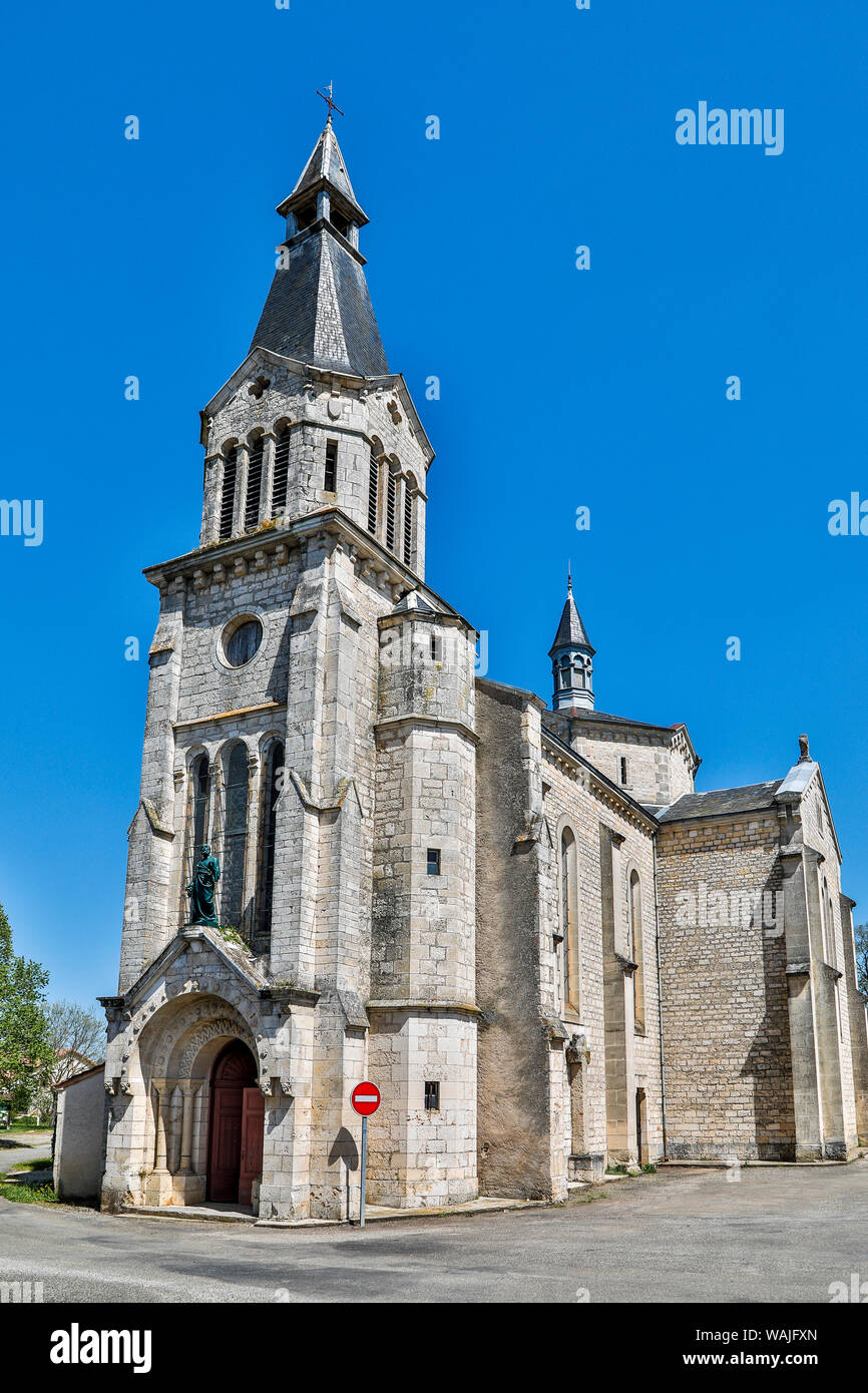 Frankreich, Vaylats. Kirche. Stockfoto