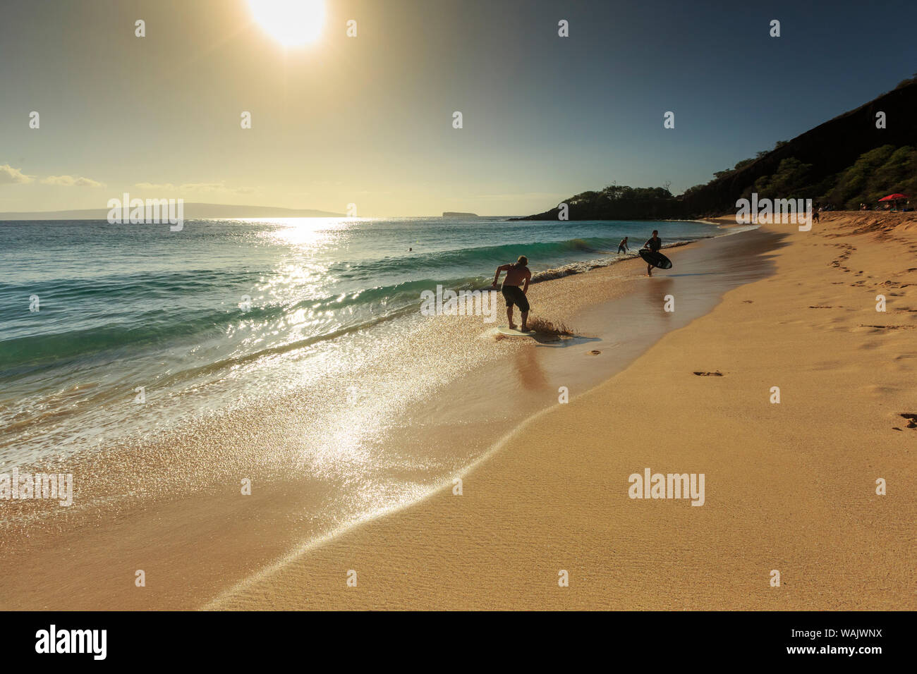 Big Beach Park, Makena, Maui, Hawaii, USA (Redaktionelle nur verwenden) Stockfoto