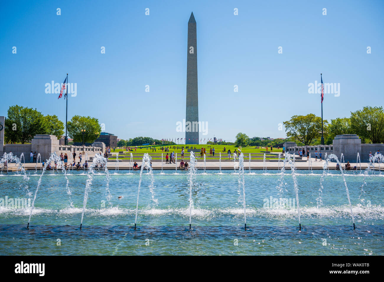 World War II Memorial, Washington DC, USA Stockfoto