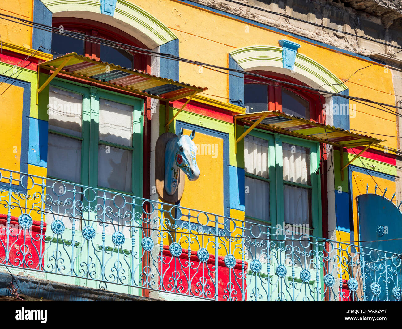 La Boca, in diesem Quartal ist eine der Hauptattraktionen von Buenos Aires, der Hauptstadt von Argentinien. Stockfoto