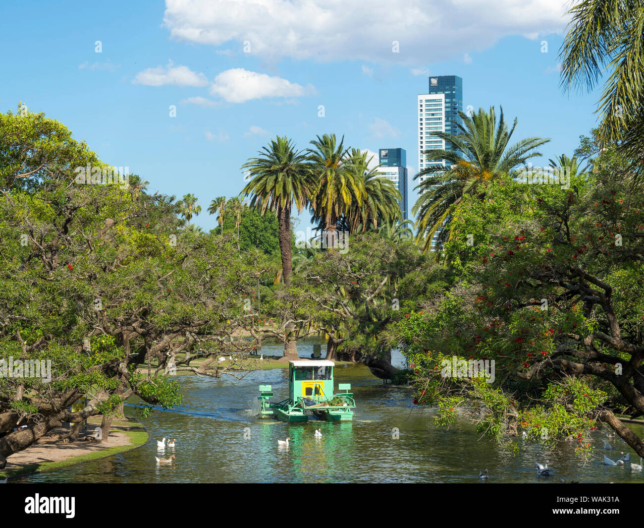 Bosques de Palermo in Palermo, Buenos Aires, Argentinien. Stockfoto