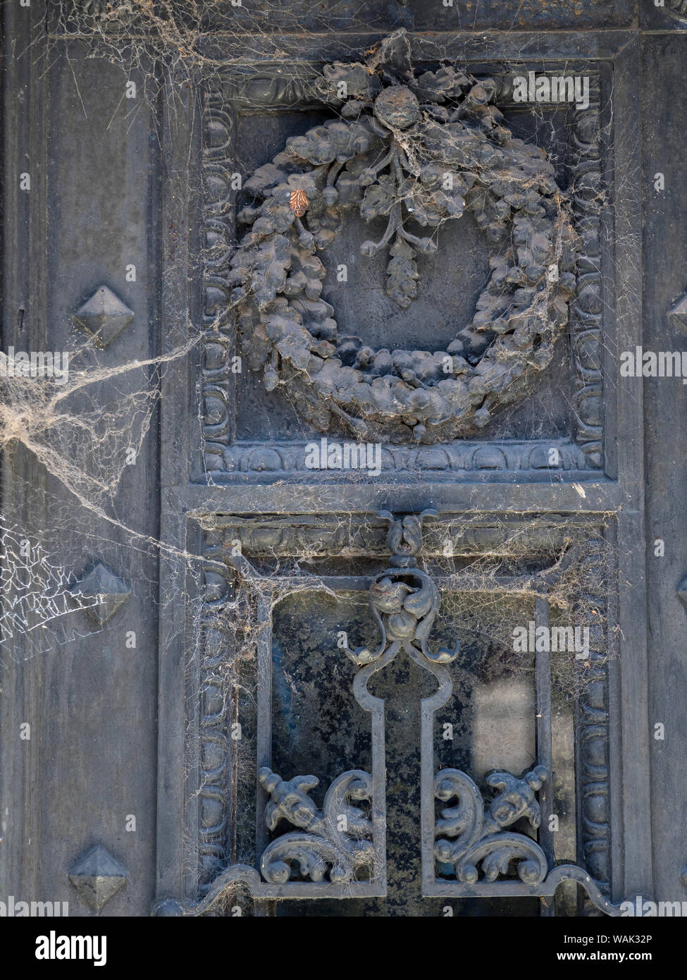 Friedhof von Recoleta (Cementerio de la Recoleta). Buenos Aires, Argentinien. Stockfoto