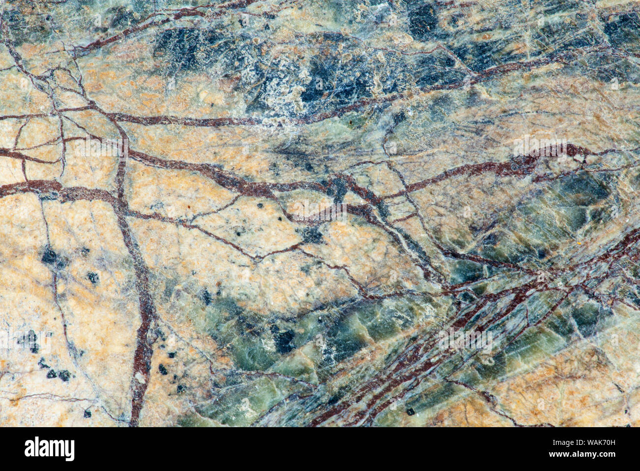 USA, Kalifornien. Detail der Schnittlinie Platte aus Marmor Stein. Kredit als: Dennis Flaherty/Jaynes Galerie/DanitaDelimont.com Stockfoto