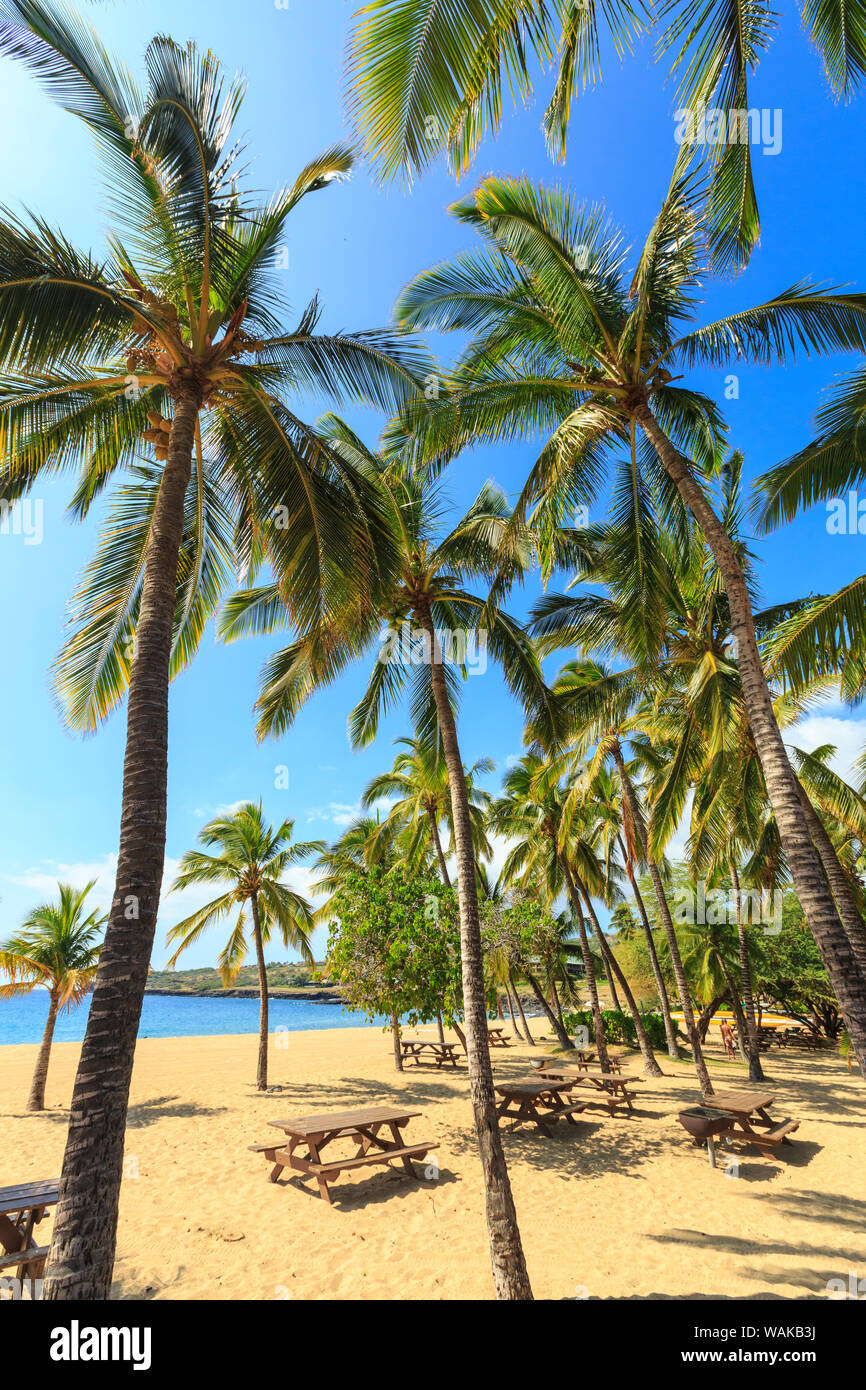 Hulopo'e Beach Park, Lanai Insel, Hawaii, USA Stockfoto