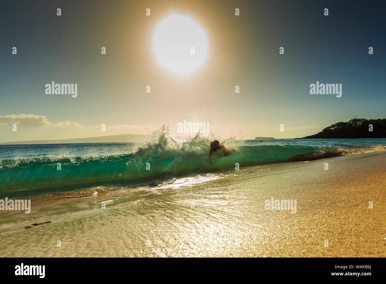 Big Beach Park, Makena, Maui, Hawaii, USA (Redaktionelle nur verwenden) Stockfoto