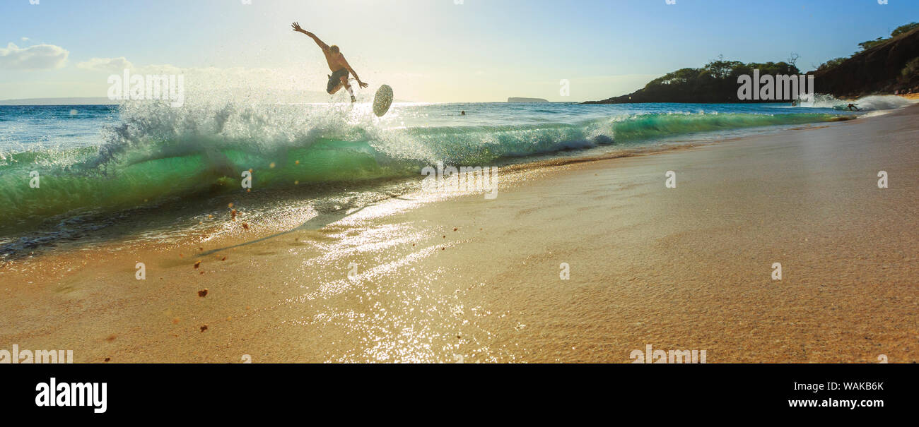 Big Beach Park, Makena, Maui, Hawaii, USA (Redaktionelle nur verwenden) Stockfoto