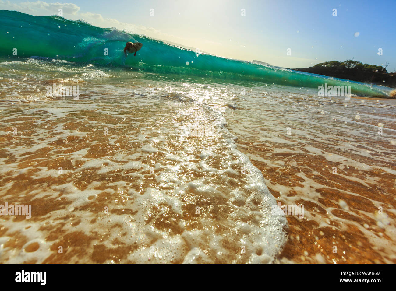 Big Beach Park, Makena, Maui, Hawaii, USA (Redaktionelle nur verwenden) Stockfoto