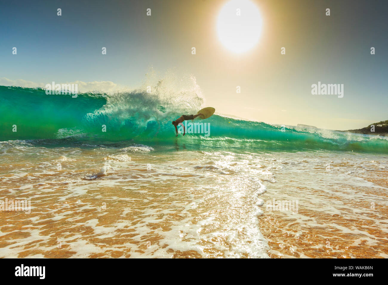 Big Beach Park, Makena, Maui, Hawaii, USA (Redaktionelle nur verwenden) Stockfoto