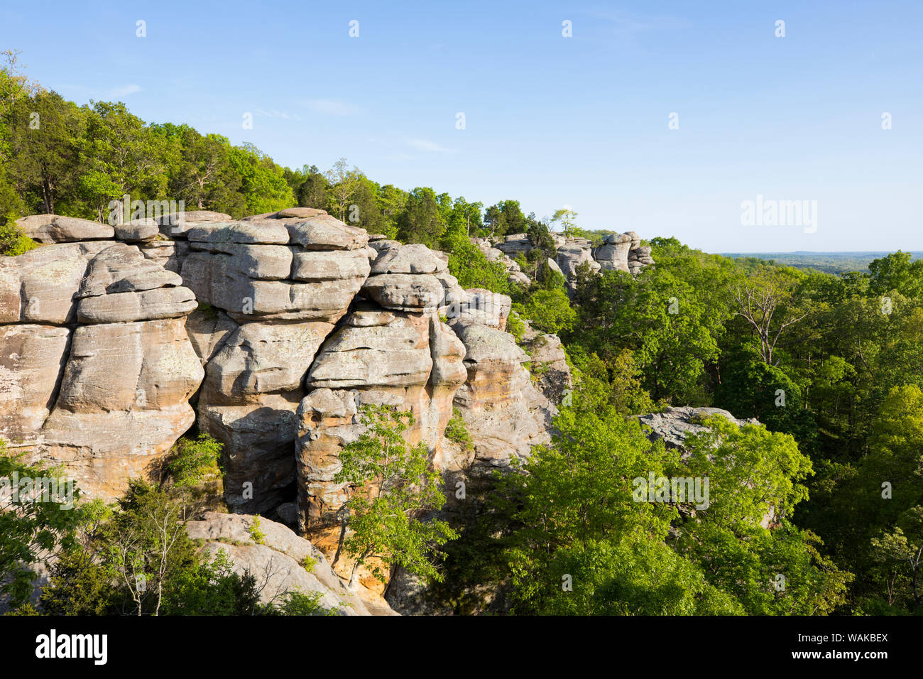 Der Garten der Götter Erholungsgebiet, Shawnee National Forest, Saline County, Illinois Stockfoto