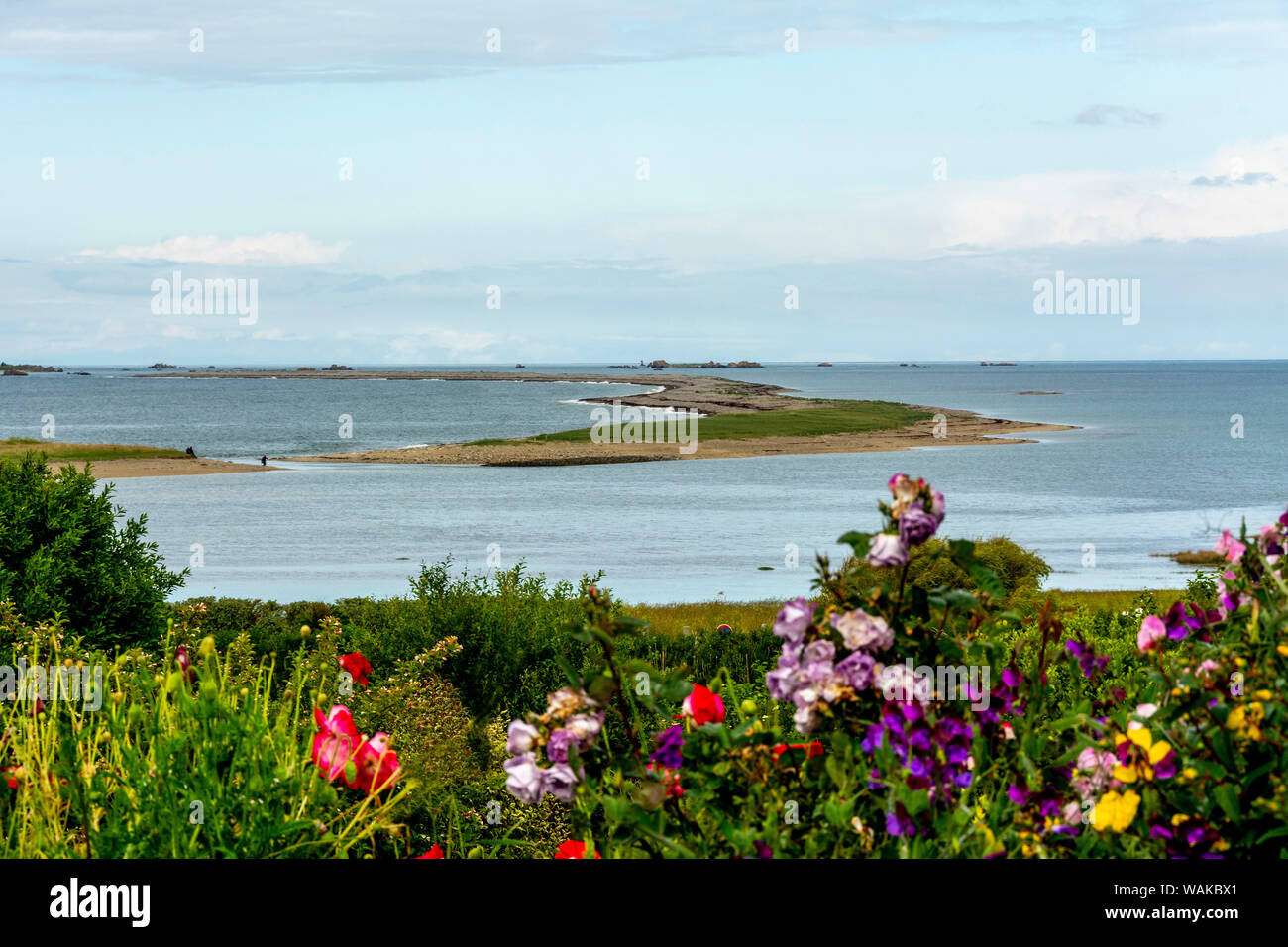 Sillon Talbert, Cotes d'Armor, Bretagne, Frankreich Stockfoto