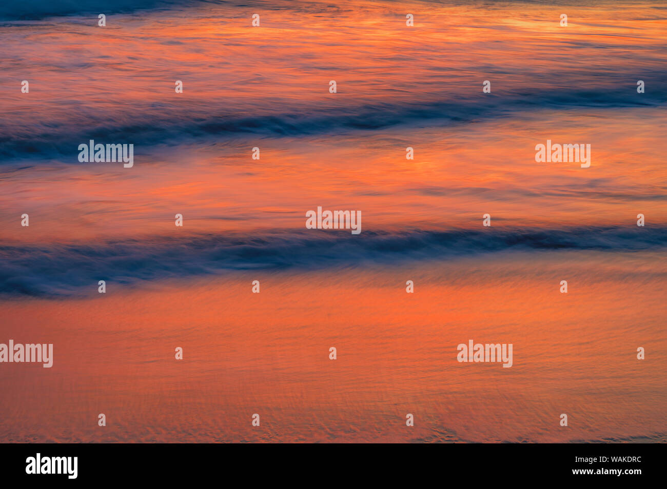 USA, New Jersey, Cape May National Seashore. Sonnenuntergang am Meer. Credit: Jay O'Brien/Jaynes Galerie/DanitaDelimont.com Stockfoto