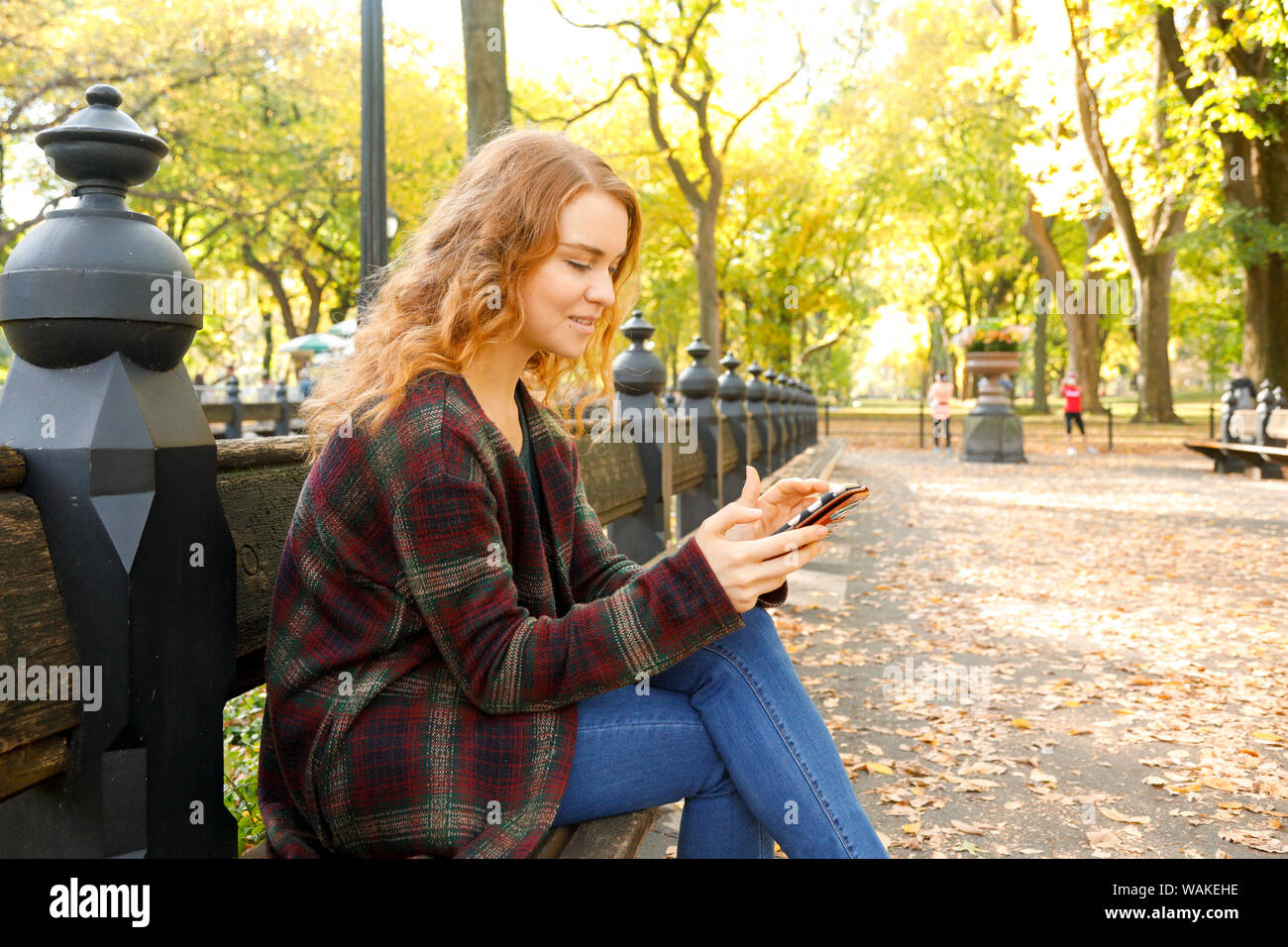 New York City, New York, USA. Central Park (MR) Stockfoto