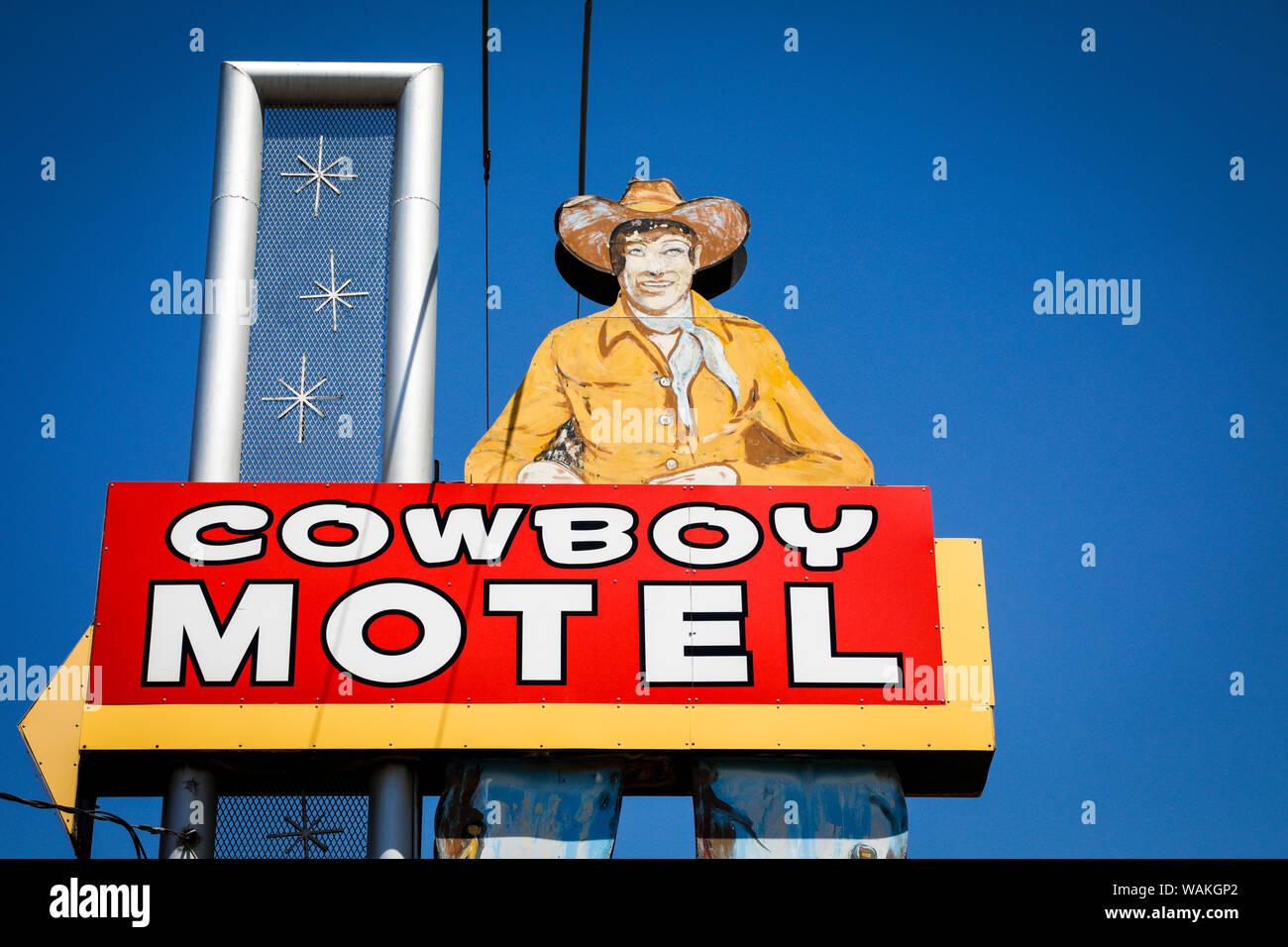 Amarillo, Texas, USA. Route 66 Stockfoto