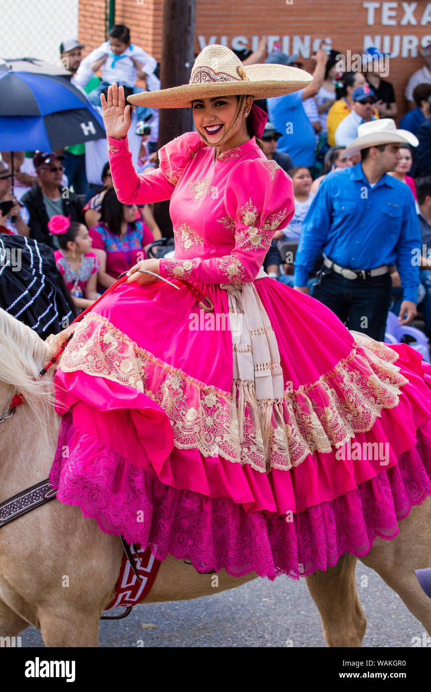 Charro Tage Festival in Brownsville, Texas. (Redaktionelle nur verwenden) Stockfoto