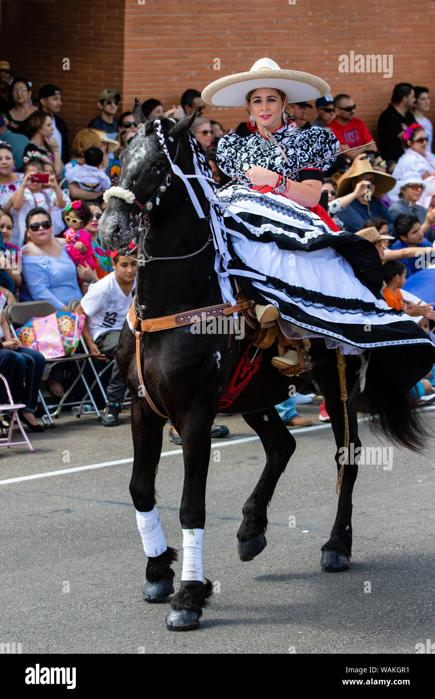 Charro Tage Festival in Brownsville, Texas. (Redaktionelle nur verwenden) Stockfoto