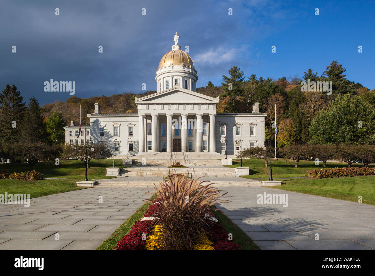 USA, Vermont Montpelier. Vermont State House Stockfoto