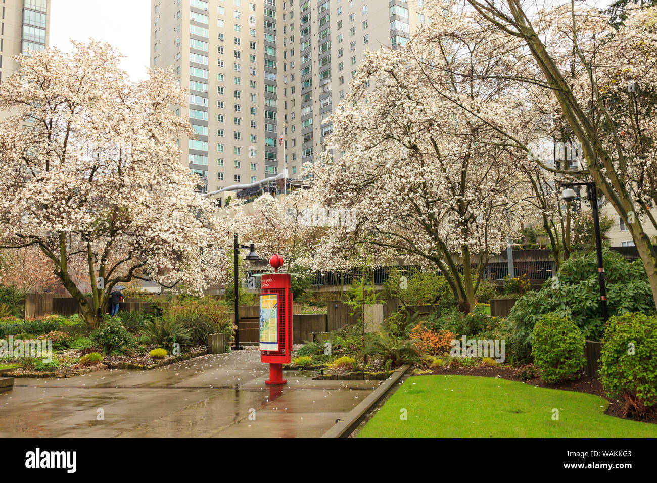 Freeway Park, Seattle, Washington State, USA Stockfoto