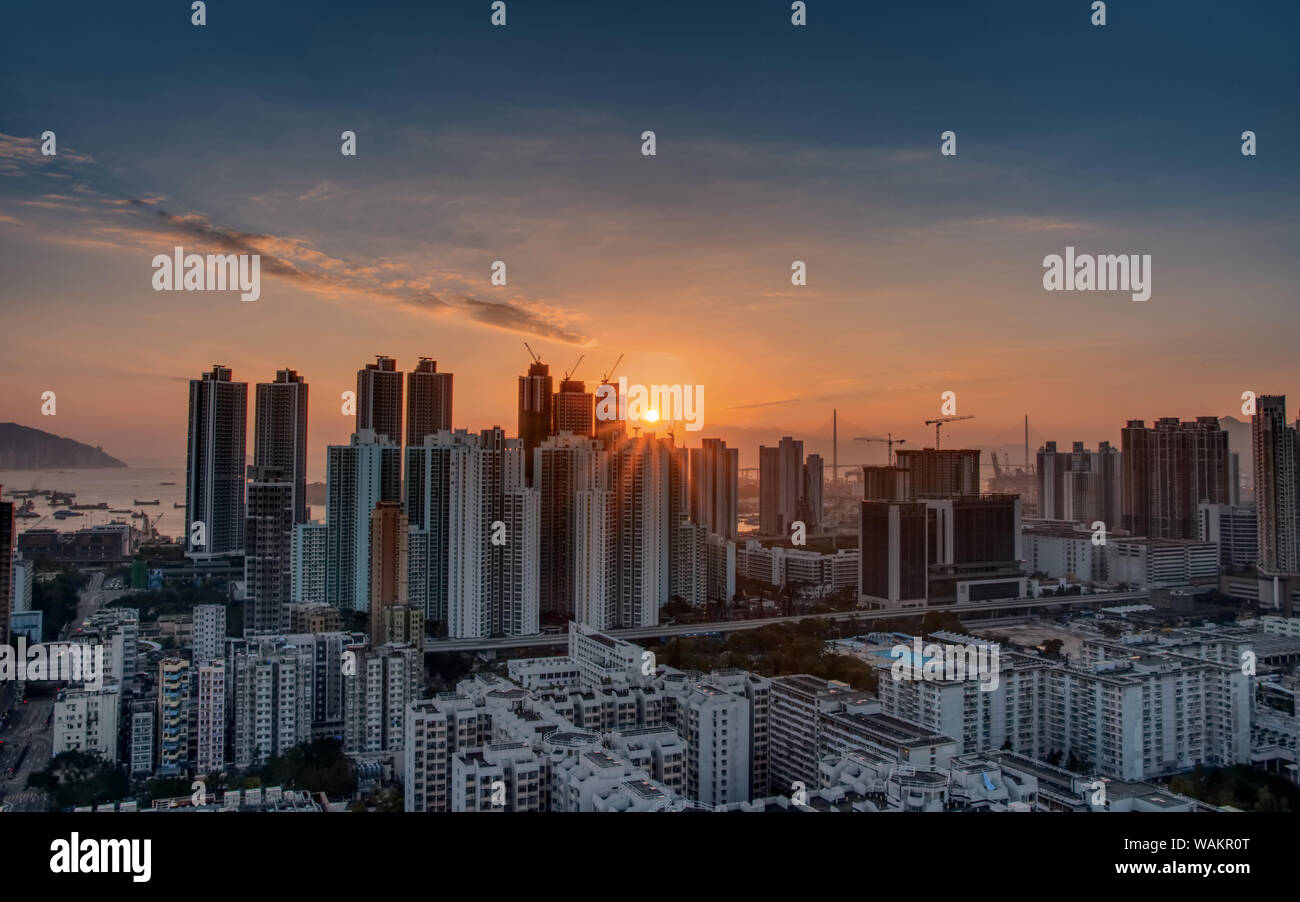 Hong Kong, Sham Shui Po Stockfoto