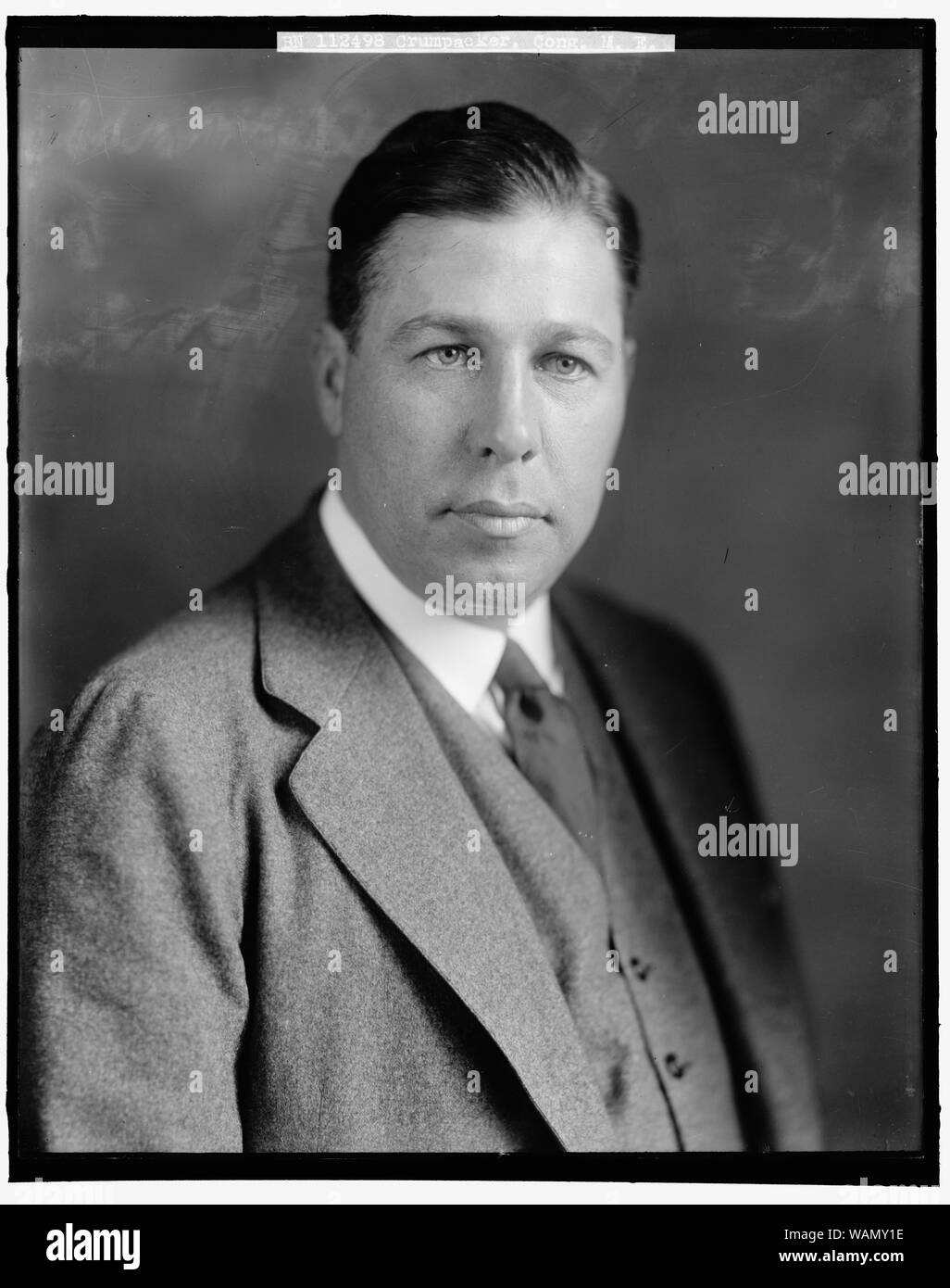 CRUMPACKER, M.E., VERTRETER Stockfoto