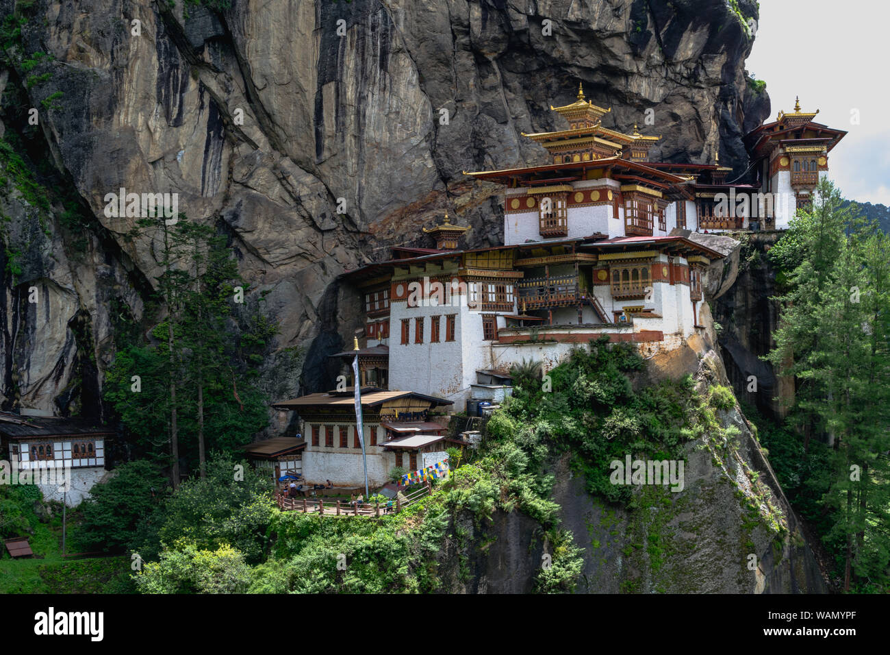 Tiger Nest - Taktsang Kloster Stockfoto