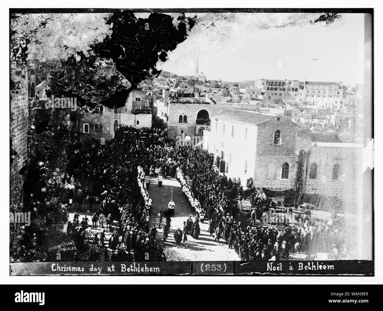 Kostüme, Charaktere und Zeremonien, etc. Weihnachten, Bethlehem Stockfoto