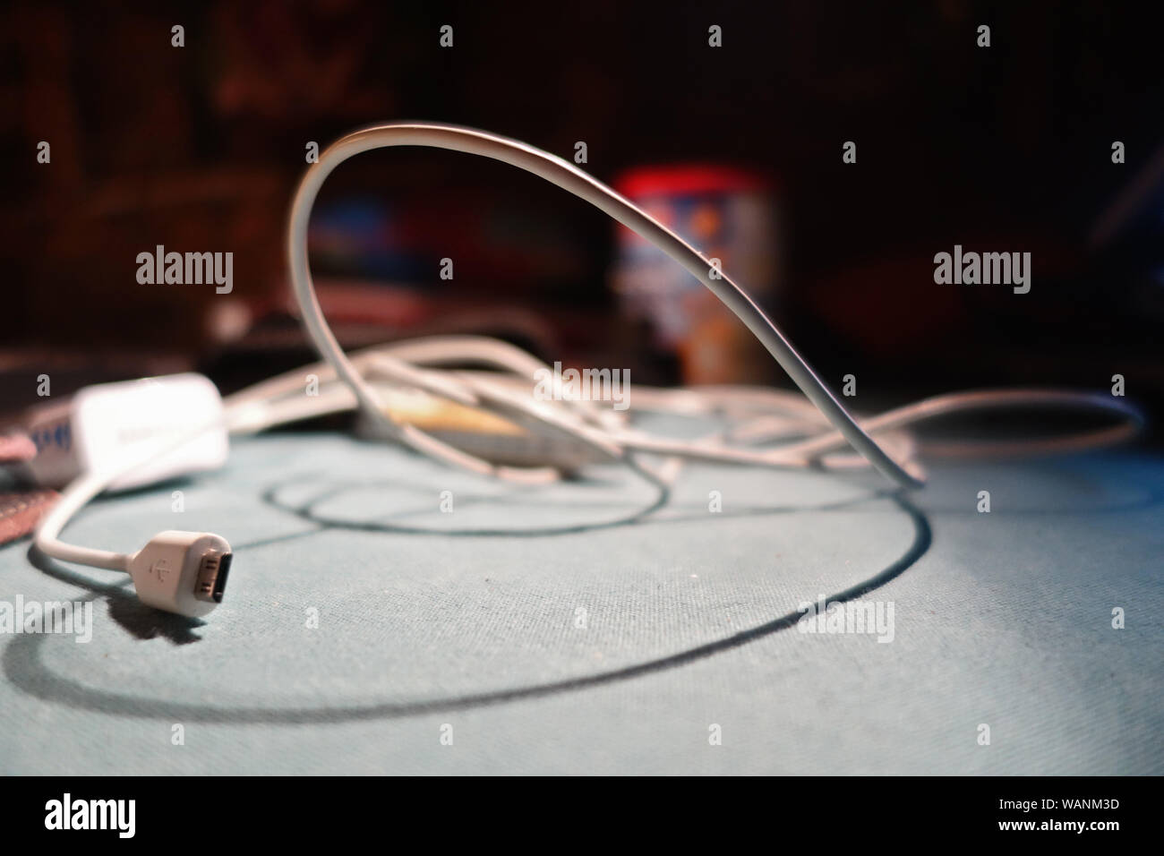 USB-Kabel. USB-Kabel Stockfoto