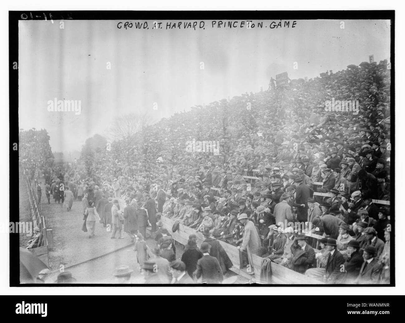 Menge an Harvard-Princeton-Spiel Stockfoto