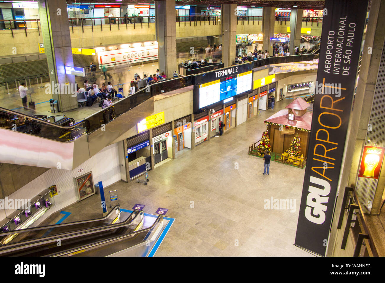 Internationalen Flughafen Guarulhos, São Paulo, Brasilien Stockfoto