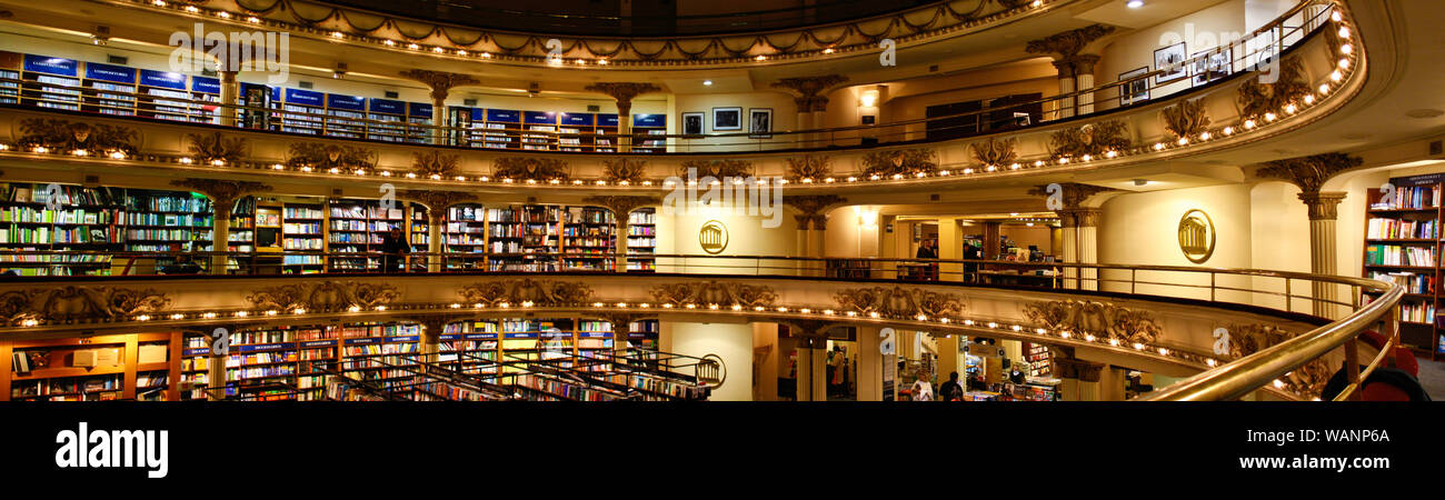 El Ateneo Grand Splendid, Buenos Aires, Argentinien Stockfoto