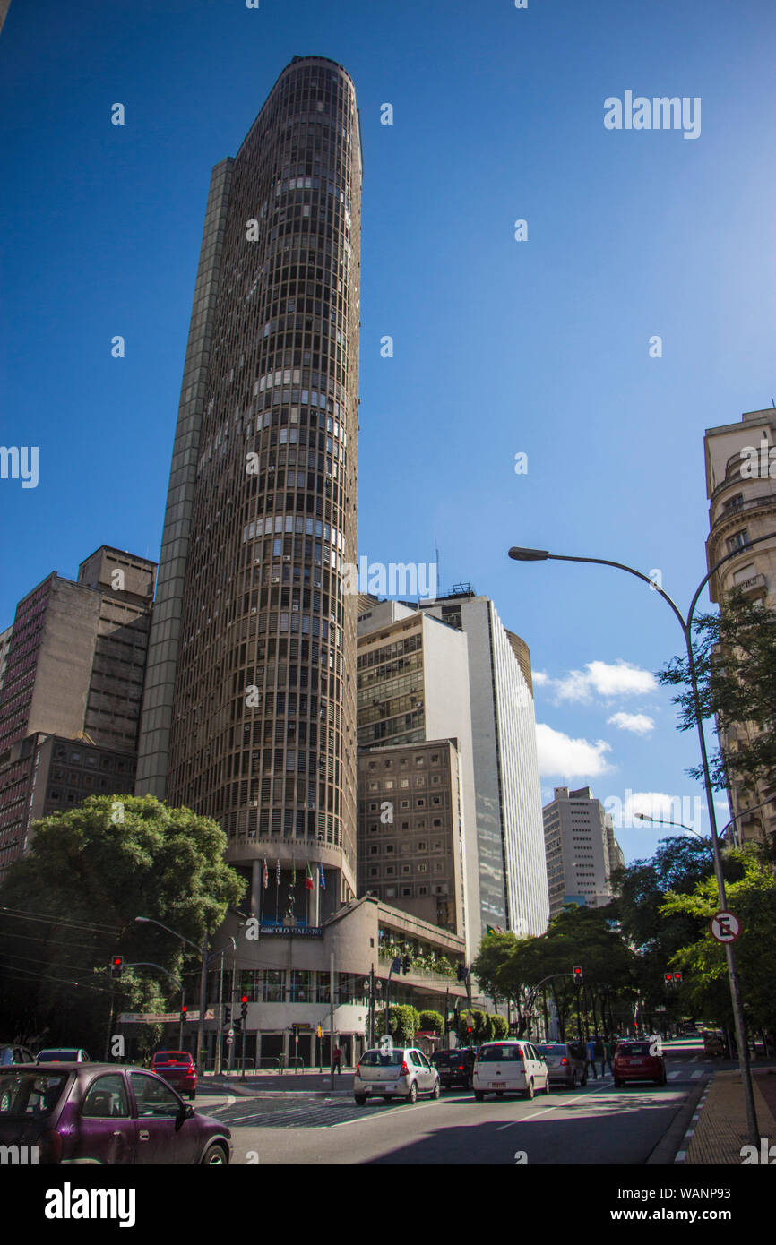 Itália Gebäude (Circolo Italiano) Itália, São Paulo, Brasilien Stockfoto