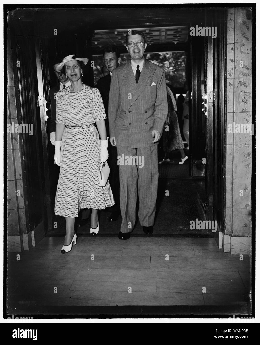 Crown Prince & Princess Stockfoto