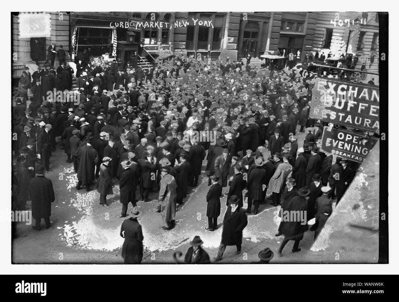Bordstein Markt, N.Y. Stockfoto