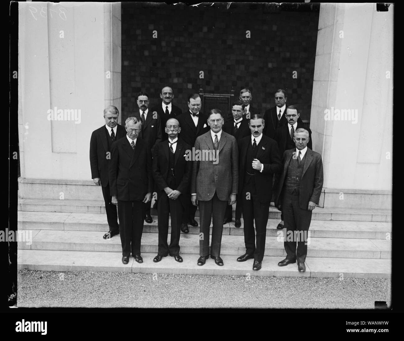 Curtis Wilbur und Gruppe Stockfoto